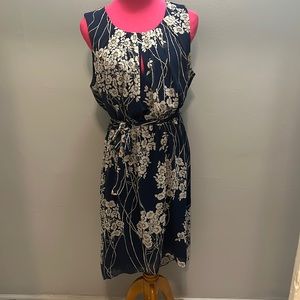 Max studio Blue polyester dress SZ XL. NWT